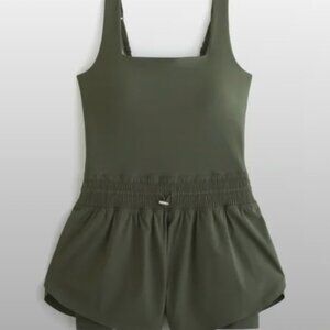 Abercrombie YPB sculpLUX Hybrid Flyaway Romper